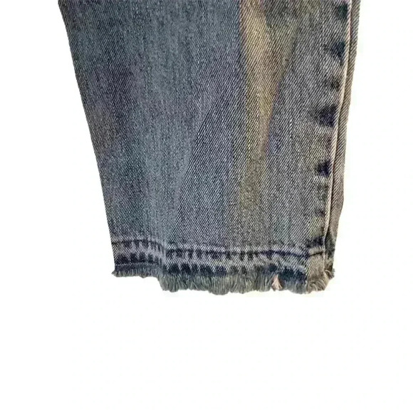 Sanctuary Women's Distressed Charli Denim Jeans Blue Size 27 Mid Rise - Picture 9 of 16